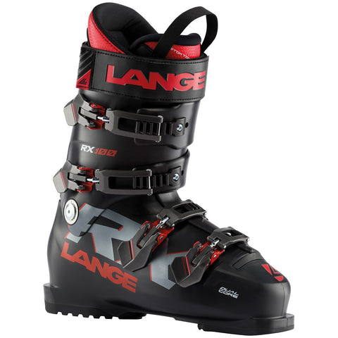 Lange RX 100 Ski Boots Mens Black / Red