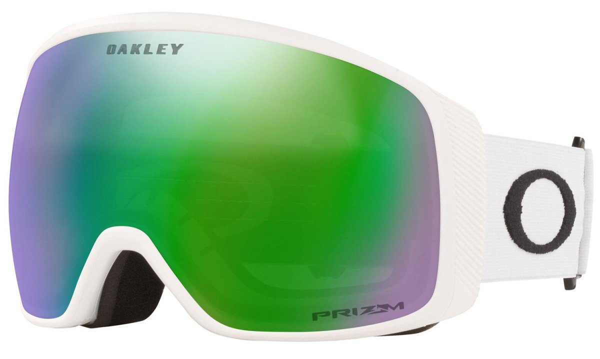 Oakley Flight Tracker L Goggles Matte White / Prizm Jade Iridium - Elevation107