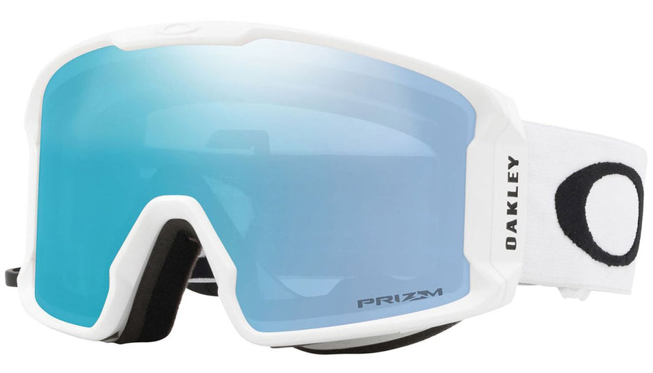 Oakley Line Miner L Goggles Matte White / Prizm Sapphire Iridium - Elevation107