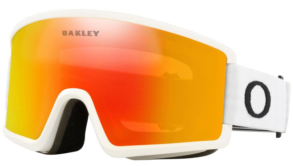Oakley Target Line M Goggles Matte White / Fire Iridium - Elevation107