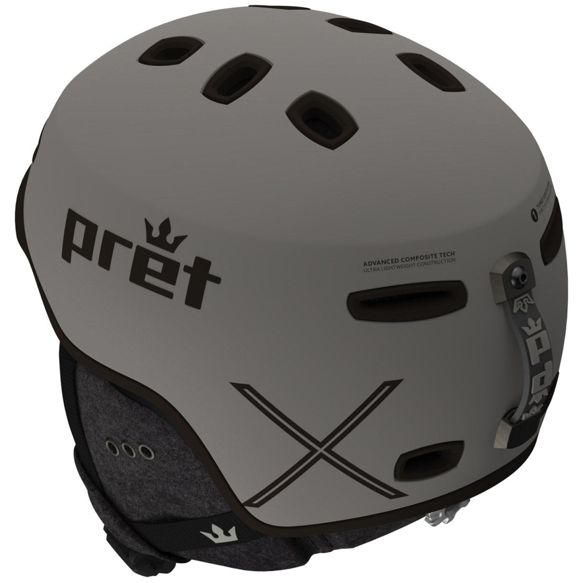 Pret Cynic X2 Mens Helmet 2025 Primer Grey - Elevation107