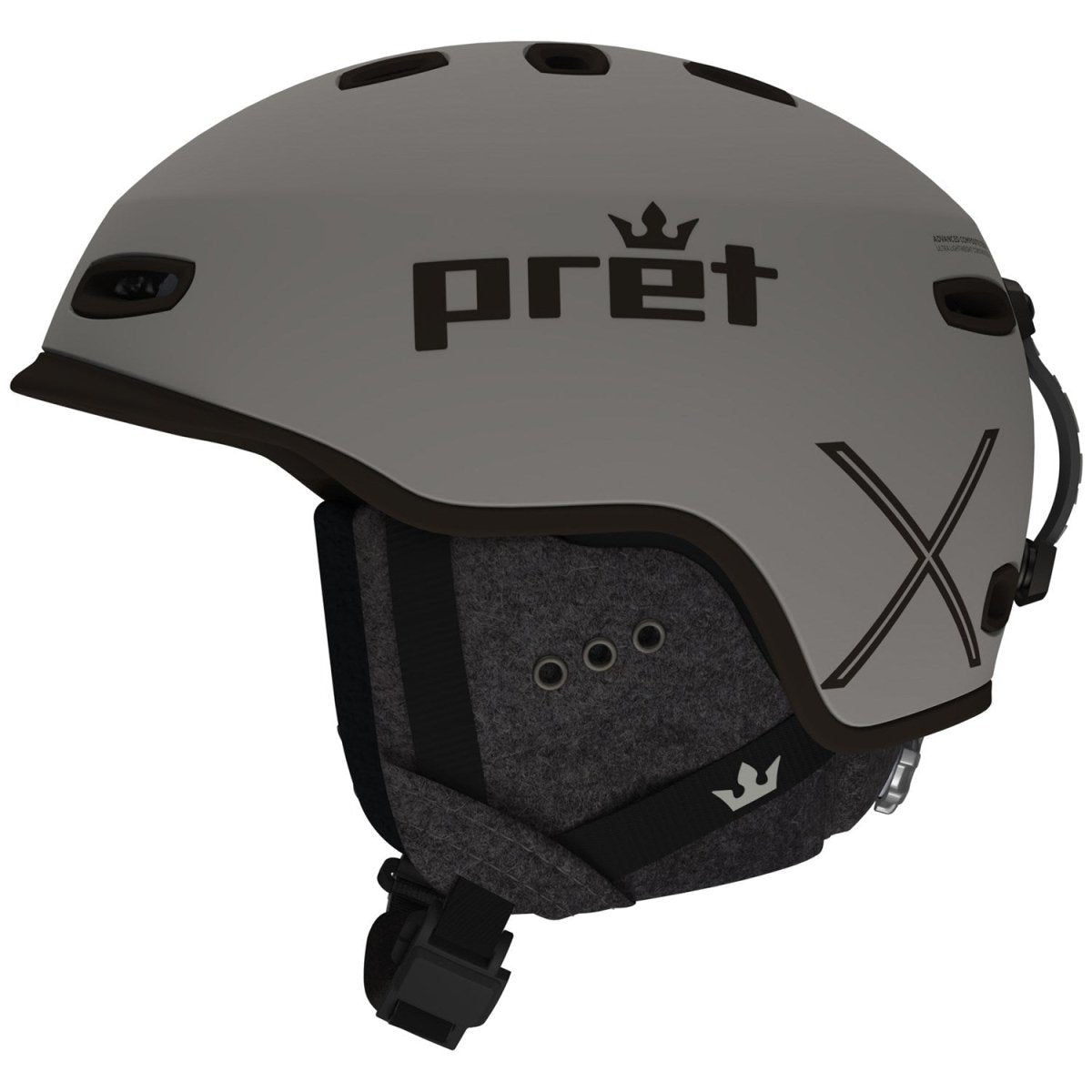 Pret Cynic X2 Mens Helmet 2025 Primer Grey - Elevation107