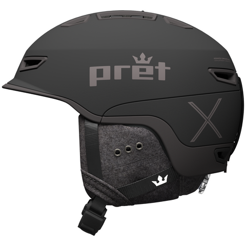 Pret Fury X Mens Helmet 2023 Black