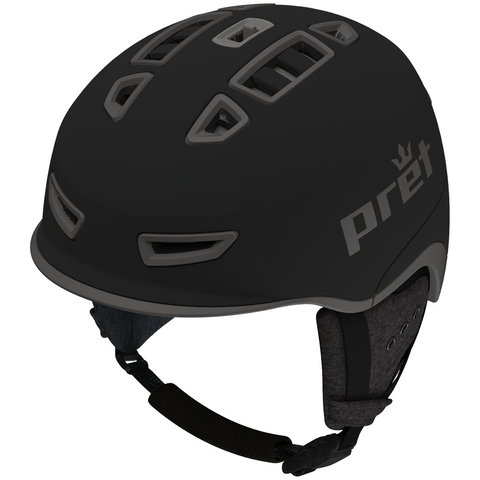 Pret Vision X Womens Helmet 2023 Black