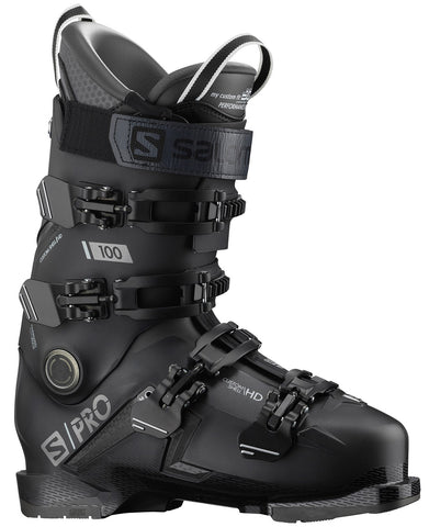 Salomon S/Pro 100 Mens Ski Boots Black