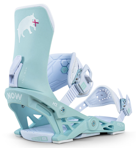 Now Select Pro x Yes Mens Snowboard Bindings 2023 Blue