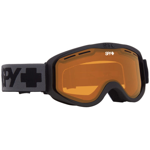 Spy Cadet Goggles Matte Black HD Low Light Persimmon