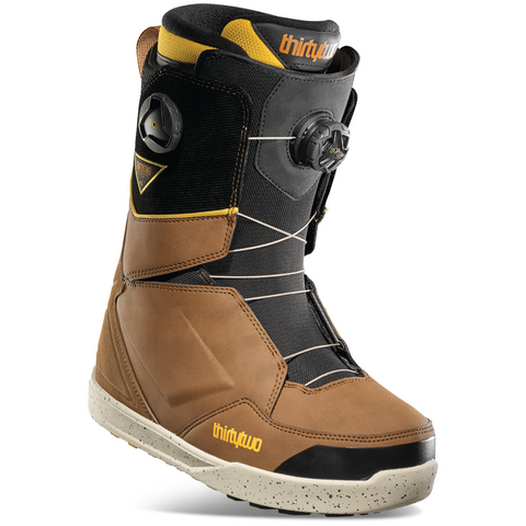 Thirtytwo Lashed Double Boa Snowboard Boots Mens Brown / Black