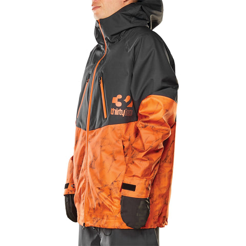 ThirtyTwo TM-3 Jacket Mens 2023 Black / Orange