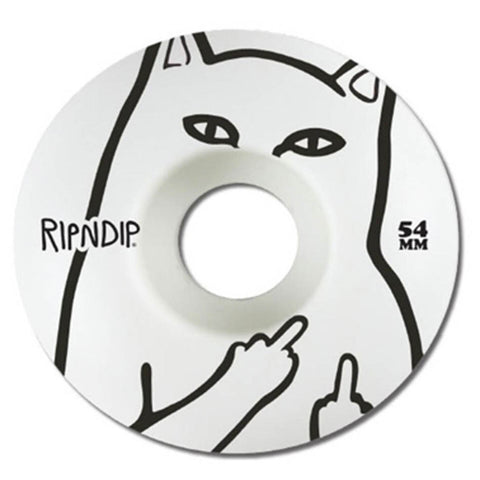RipNDip Skateboard Wheels 52mm White