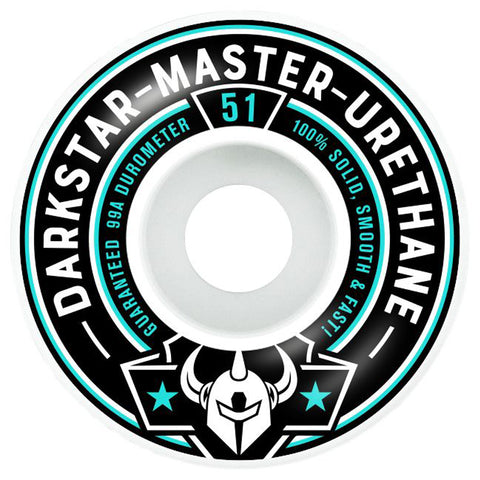Darkstar Responder Skateboard Wheels 51mm Aqua