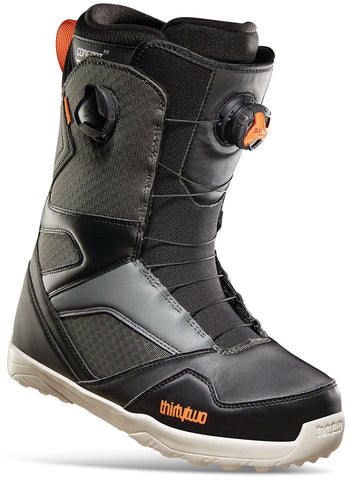 Thirtytwo STW Double Boa Snowboard Boots Mens 2023 Black / Grey